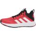 adidas Men's Own The Game Basketball Shoe 9 - Vivid Red/White/Core Black - Buy Online on GoSupps.com