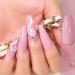 Pink Nail Polish - Nude Nail Varnish - Baby Pink Light Pink Pale Pink Nail Vanish - 7 Days Lasting Nail Varnish No Need Cure/Baking Nail Polish - Buy Online on GoSupps.com