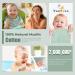 Buy YOOFOSS 10-Pack Cotton Mulltche Diapers - Soft Absorbent Washable 27x50 cm Gradient Green for Newborns - Buy Online on GoSupps.com