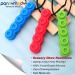 Panny & Mody Sensory Chewing Chains - Chewable Jewelry for Boys & Girls | 3-Piece Silicone Pendant Set for ADHD & Autism | Oral Sensory Motor Tools - Buy Online on GoSupps.com