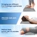CBILZXER Align Neck and Back Extensor - Back Stretch Trainer with Massage Points for Herniated Disc Relief & Pain Relief (Gray) - Buy Online on GoSupps.com