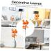 TOPBATHY 12 Pcs Artificial Maple Leaf Twig Cutting Decorations for Home Simulation Maple Branch Decor Thankgiving Leaves Spray Fake Twig Stem Flower Party Leaves Autumn Plastic Accessories - Buy Online on GoSupps.com