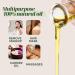 100% Pure Almond Oil for Skin & Hair | Moisturizing Massage Oil | Anti-Strip & Atopic Skin Relief | 500ml Rich in Vitamin E - Buy Online on GoSupps.com