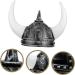 COLLBATH Viking Horn Hat Kids Viking Hat Headdress Devil Medieval Knight Decor Cap Mens Hats Helmet for Adults Viking Hat and Beard Casque Viking Helmet Women Viking Helmet Kids Fur Plastic 30x26cm Assorted Color2 - Buy Online on GoSupps.com