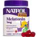 Natrol Kids Melatonin 1mg, Dietary Supplement for Restful Sleep, Sleep Gummies for Children, 90 Raspberry-Flavored Melatonin Gummies, 90 Day Supply