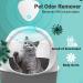 MKNZOME Cat Litter Deodorizer Smart Pet Smell Eliminator 99% Deodorization USB Powered 4-Day Battery Life Mini Pet Air Purifier to Purify Odor from Cat Litter Box Restroom Wardrobe & Small Area 011 - Buy Online on GoSupps.com