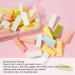 Auauy 50 Pcs Makeup Sponge Set - Latex-Free Reusable Beauty Blenders for Liquid Foundation Powder & Cream - Iridescent Color - Buy Online on GoSupps.com