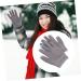 minkissy 1 Pair Pink Gloves Gel Gloves for Women Hand Caring Gloves for Women Gloves for Dry Hand Comfortable Gel Gloves Hand Protection Overnight Spa Gloves Moisturizing Lotion Cotton 21x14cm Grey - Buy Online on GoSupps.com