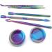 Rzam Wax Carving Tools - 5 Pcs Double-Ended Stainless Steel Set with Silicone Container for Wax, Clay, Pottery - Durable & Easy to Use - Buy Online on GoSupps.com