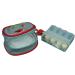Pill Box in Poppies Design | Stylish & Functional Travel Organizer for Medications - Buy Online on GoSupps.com