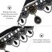 Halloween Lace Hairband | Gothic Lolita Crown & Vampire Headdress | Black Gemstone Hairband for Parties - Buy Online on GoSupps.com
