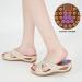 Judxsious Women's Comfortable Orthopedic Wedge Sandals - Cushioned Platform Sandals for Dressy Summer Beach Walking (6, Apricot) - Buy Online on GoSupps.com
