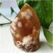 Natural Crystal Rough Natural Stone Cherry Blossom Crystal Flame Ice Cream Display Home Room Decor and Gem Ornaments Crystals (Color : 110-120g Size : 1pc) 1pc 110-120g - Buy Online on GoSupps.com