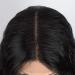 D but Lace Front Wig 75 cm - Super Long 5% Brazilian Hair & 95% Heat-Resistant Synthetic - Natural Black - Buy Online on GoSupps.com
