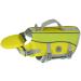 Vivaglory dogs with removable front-wheel drive rescue vest with reflective caps & additional upholstery for swimming & boating yellow-gray M: 53-63cm (chest circumference) yellow-gray