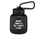 OnMyWhey - Protein Powder & Supplement Funnel Keychain  Portable To-Go Container for The Gym  Workouts  Fitness  & Travel - TSA Approved  Where There's A Will There's A Whey