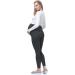 Be Mammy Maternity Long Leggings 02 4XL - Dark Melange | Women's Pregnancy Pants - Buy Online on GoSupps.com