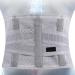 ZJchao Adjustable Back Support Belt for Lower Back - Breathable & Comfortable Compression Brace for Men - Grey - Buy Online on GoSupps.com