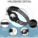 Reflective GPS Cat Neck Band with Apple AirTag Holder | Black Light Tracker for XS Cats | Airtag Cat Collar with Bell - Buy Online on GoSupps.com