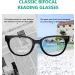 Eyekepper Women's Bifocal Reading Glasses - Stylish Clear Lens in Black - 1.5x Magnification - Buy Online on GoSupps.com