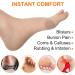 12 Sheets Moleskin Padding for Shoes - Adhesive Heel Blister Prevention Multi-Shaped & Oval Moleskin Tape for Comfortable Feet - Buy Online on GoSupps.com