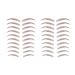 twcrvil Easy To Apply Eyebrows Professional Accessories Authentic Makeup Products Tint For Eyebrows Multiple Styles To Choose Brown-09 2pcs