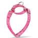 Dazzber Martingale collar no pulling anti-escape pet collar for extra small and small dogs adjustable 20.3 cm to 27.9 cm fireworks dots pink X-Small 5/8 inch fireworks points pink