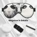 Black and White Cow Print Unisex Sleep Eye Mask | Soft Comfort Eye Shade for Travel Yoga & Shift Work - Buy Online on GoSupps.com