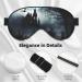 Gothic Happy Halloween Eye Mask - Soft Zero Eye Pressure Travel Sleep Mask for Ultimate Comfort - Buy Online on GoSupps.com