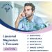 High Strength Liposomal Magnesium L-Threonate 2000mg Supplement with Vitamin D3 & K2 - Non-GMO Gluten-Free 60 Pieces (4-Pack) - Premium eCommerce International Shipping - Buy Online on GoSupps.com