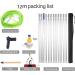 Water Fed Pole Kit Water Fed Brush Water Fed Cleaning System 3-In-1 Aluminum Outdoor Window Cleaner Hose Cleaning Tool for Window Glass Extendable Cleaner (Color : 11m/36ft) (7m/22.96ft) - Buy Online on GoSupps.com