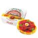 Look o Look Pizza de bonbons 300g Pizza sucr e avec guimauves fils acidul s et gommes fruit es en bo te pizza Cadeau rigolo pour anniversaires f tes d enfants et fans de sucreries