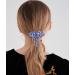 2 Pcs Butterfly Flower Tassel Hair Barrettes | Large Rhinestone Hair Clip Set | Vintage Crystal Sparkly Hair Clasps | Blue Purple Hair Accessories for Women - Buy Online on GoSupps.com