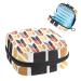 Women's bonds Storage pockets Stillpad Halter Bunte Pattern Pattern Portable Period Kit Bag Feminine product bag for women girls color2