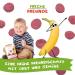 Buy FRECHE FREUNDE Organic Fruit Chips - Banana Apple Strawberry with Yoghurt | 12 Pack - Healthy Snack for Smoothies - International Shipping - Buy Online on GoSupps.com