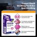 OKTAPE Adult Sleep Strips - 30 Pieces | Mouth Shape Anti-Suffocation Design | Stretchable Mouth Tape for Better Nose Breathing | Pink Adult - Buy Online on GoSupps.com