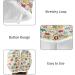Buy Colorful Graffiti Star Pattern Dry Hair Cap | 2-Piece Quick Drying Towel Set with Button Headband | Super Absorbent & Comfortable - Buy Online on GoSupps.com