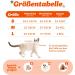 Supet Cat Dishes & Soft Vest with Leash for Kittens & Small Dogs - Orange (L 38-43 cm) - Buy Online on GoSupps.com