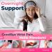 DR. BRACE Adjustable Wrist Brace for Carpal Tunnel - Night Support FSA/HSA Eligible Double Splint Pain Relief - Small/Medium (Left Hand) - Black/Pink - Buy Online on GoSupps.com