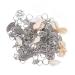 70pcs Hair Coil Dreadlocks Jewelry Accessories - Braid Rings for Teens & Adults - Perfect Hair Accessories for Parties - Buy Online on GoSupps.com