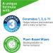 CeraVe Hydrating Makeup Removing Plant-Based 25 Ultra-Gentle Wipes | Cleanses Waterproof Mascara Hydrates and Removes makeup | With 3 Essential Ceramides | Developped with Dermatologists - Buy Online on GoSupps.com