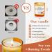Buy Soy Wax Candles - Strongly Scented Coconut Jar Candles for Home | Ideal Gifts for Women & Men - Aromatherapy Benefits - Buy Online on GoSupps.com