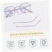 Universal Glasses Arm Replacement - Metal Pink Temple for Eyeglasses & Sunglasses - 1 Pair 13.5x0.6cm - Buy Online on GoSupps.com