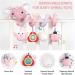 Buy Koty Autositz Plush Baby Spiral Toy - Pink Elephant with Music Box for Strollers & Cots - Perfect Infant Rattles & Teething Toy - Buy Online on GoSupps.com
