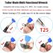 Golf Club Wrench Tool for Taylormade Adams RBZ Callaway Cobra - T25 Blue - Buy Online on GoSupps.com