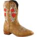Copercn Women's Retro Embroidered Cowboy Boots - Brown, Size 9 Wide - Buy Online on GoSupps.com