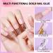 Makartt Solid Nail Glue Gel 15ml - Strong Bond for Press-On & Acrylic Nails | Non-Stick DIY Nail Art Gel - Buy Online on GoSupps.com