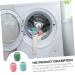 3pcs/Set Washing Machine Laundry Ball Fabric Softener Dispenser Laundry Balls Can Be Added Liquid Decontamination Laundry Ball to Prevent Tangles (6pcs) - Buy Online on GoSupps.com