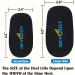 Skyfoot Orthopedic Heel Lift Inserts Shock Absorbing Insoles for Achilles Tendonitis Heel Spurs & Plantar Fasciitis Relief (Small 0.8" Height - Buy Online on GoSupps.com