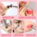 NICENEEDED Silicone Lip Concealer Makeup Brushes - 2 PCS Portable Lip Gloss & Lipstick Applicator Tools for Women - Optimal Silicone Lip Makeup Brushes with Tube Protector - Buy Online on GoSupps.com